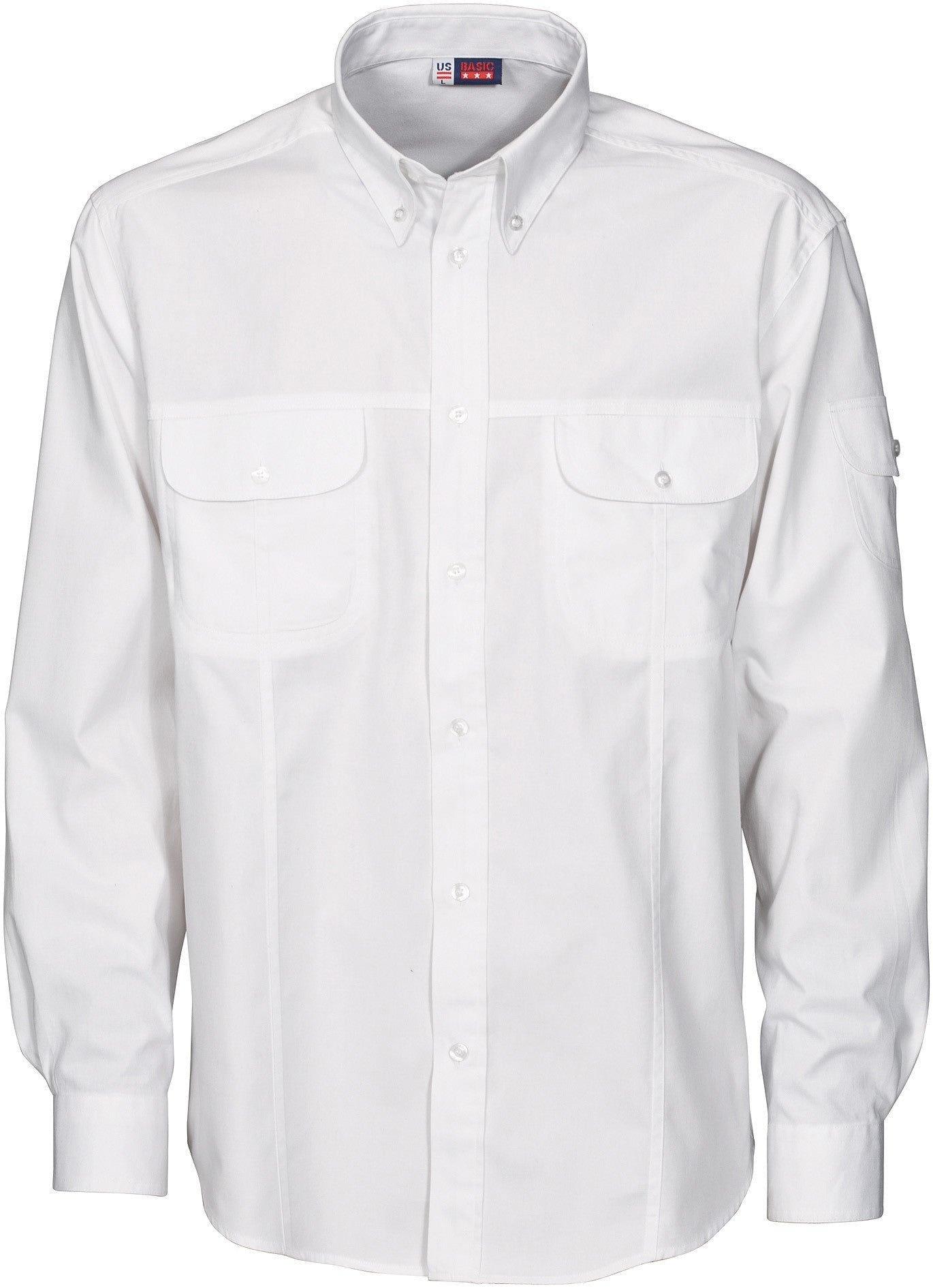 Mens Long Sleeve Phoenix Shirt - White Only-2XL-White-W