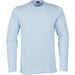 Mens Long Sleeve Portland T-Shirt-2XL-Light Blue-LB