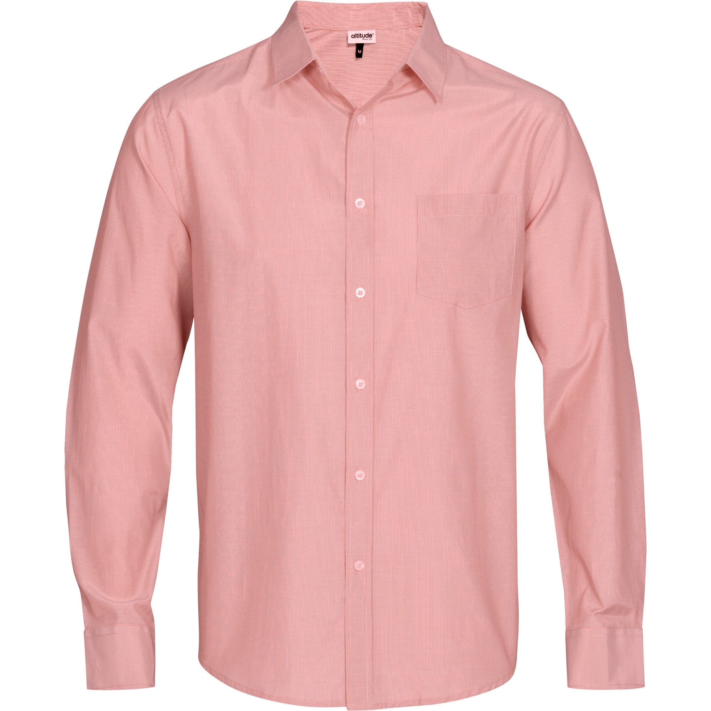 Mens Long Sleeve Portsmouth Shirt - Red Only-