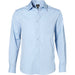 Mens Long Sleeve Sycamore Shirt-L-Blue-BU