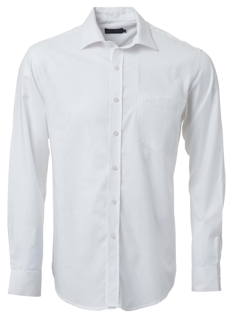 Mens Lucca K237 L/S Shirt - White / L