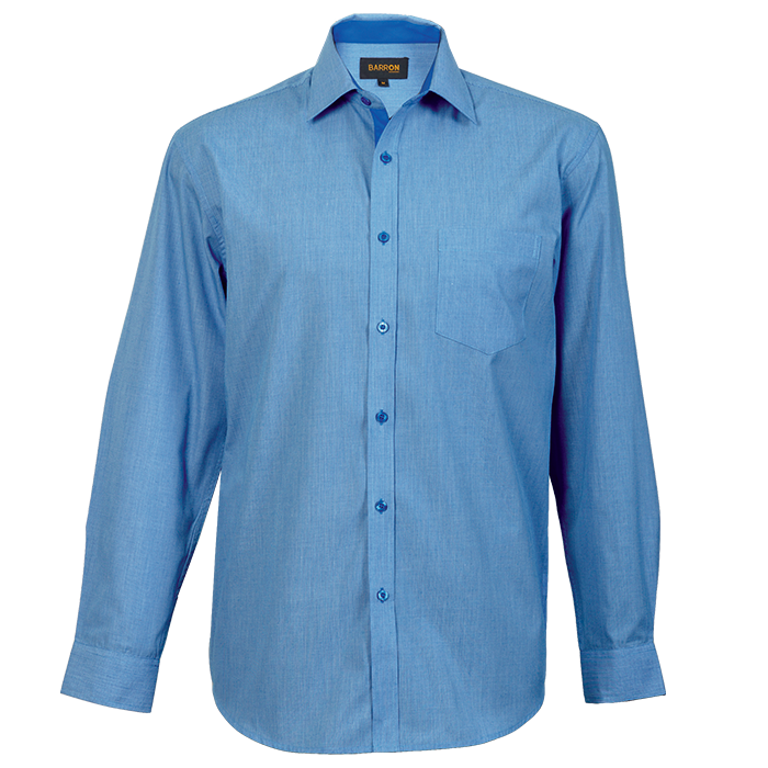 Mens Madison Lounge Long Sleeve - Shirts-Corporate