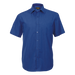 Mens Madison Lounge Short Sleeve Royal / SML / Regular - Shirts-Corporate