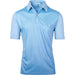 Mens Masters Golf Shirt-L-Light Blue-LB