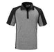 Mens Matrix Golf Shirt - Grey Only-L-Black-BL