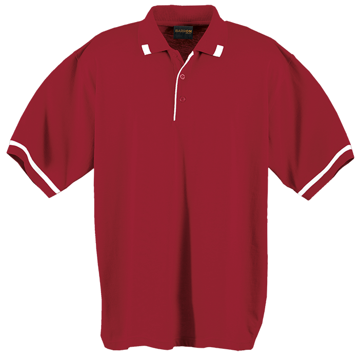 Mens Matrix Golfer Red/White / SML / Regular - Golf Shirts