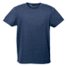 Mens Melange Crew Neck T-Shirt Navy / XS / Regular - T-Shirts