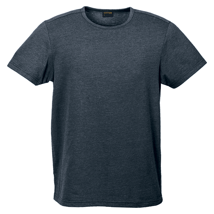 Mens Melange Crew Neck T-Shirt  Charcoal / XS / 