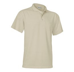Mens Melrose Heavyweight Golf Shirt - White Only-L-Stone-ST