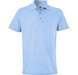 Mens Michigan Golf Shirt - White Only-L-Light Blue-LB
