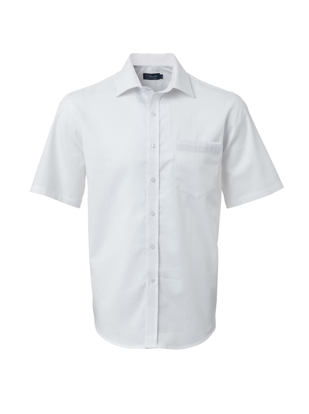 Mens Miller Short Sleeved Shirt White / XL
