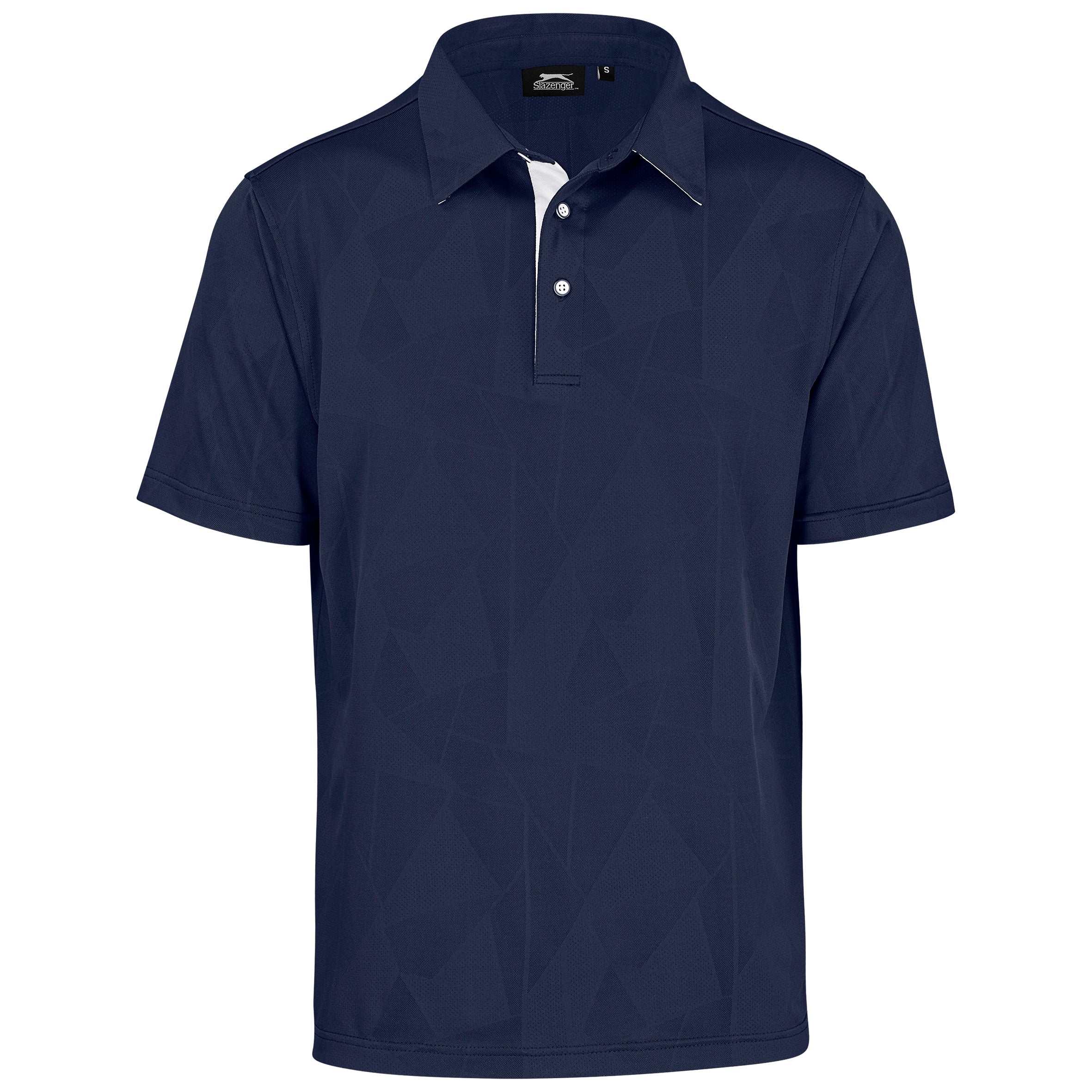 Mens Motif Golf Shirt L / Navy / N