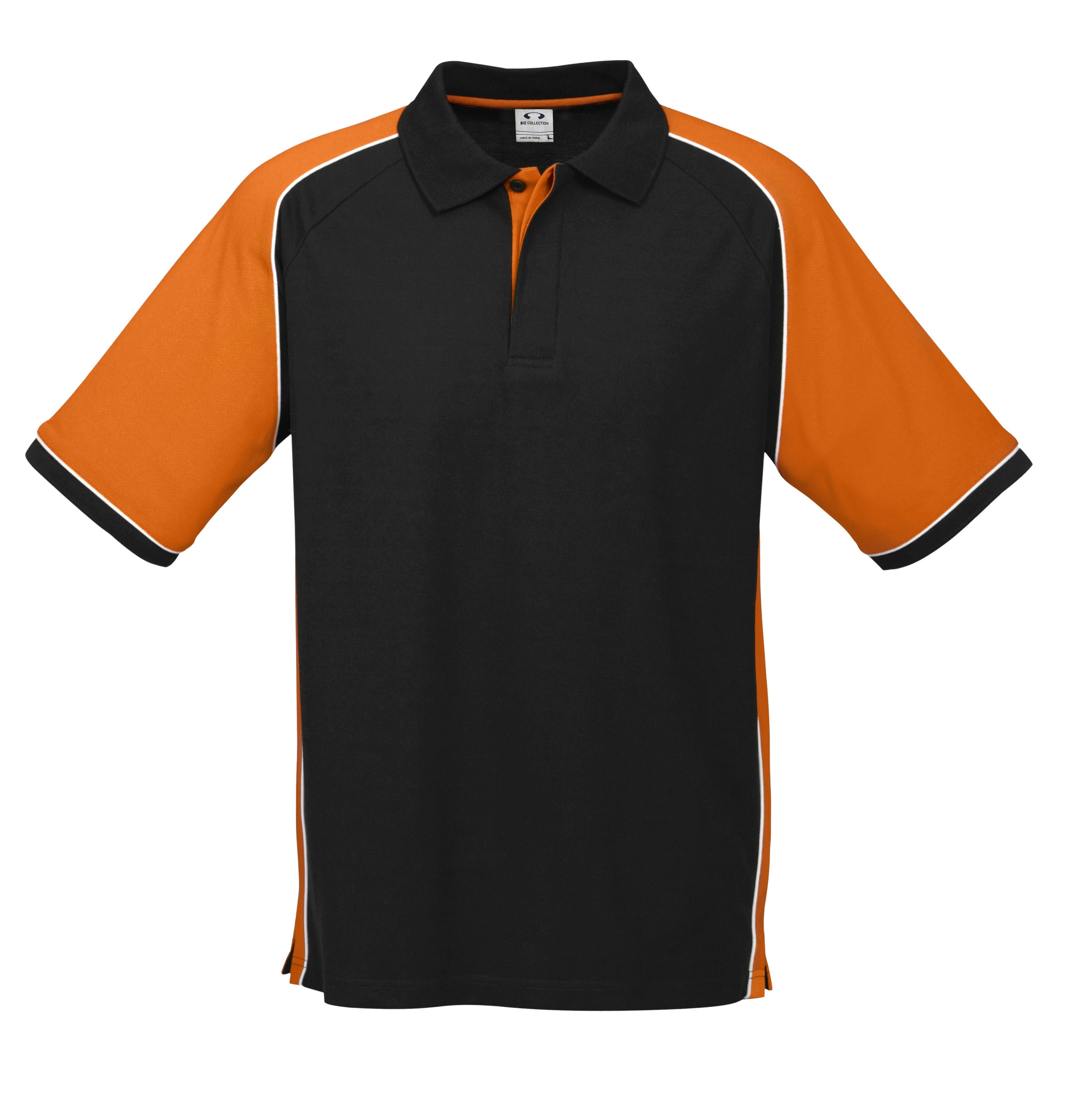 Mens Nitro Golf Shirt - Purple Only-2XL-Orange-O