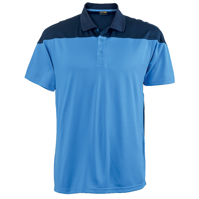 Mens Omega Golfer Atlantic Blue/Navy / SML / Regular - Golf Shirts