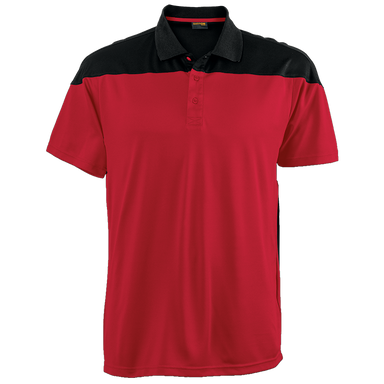Mens Omega Golfer Red/Black / SML / Regular - Golf Shirts