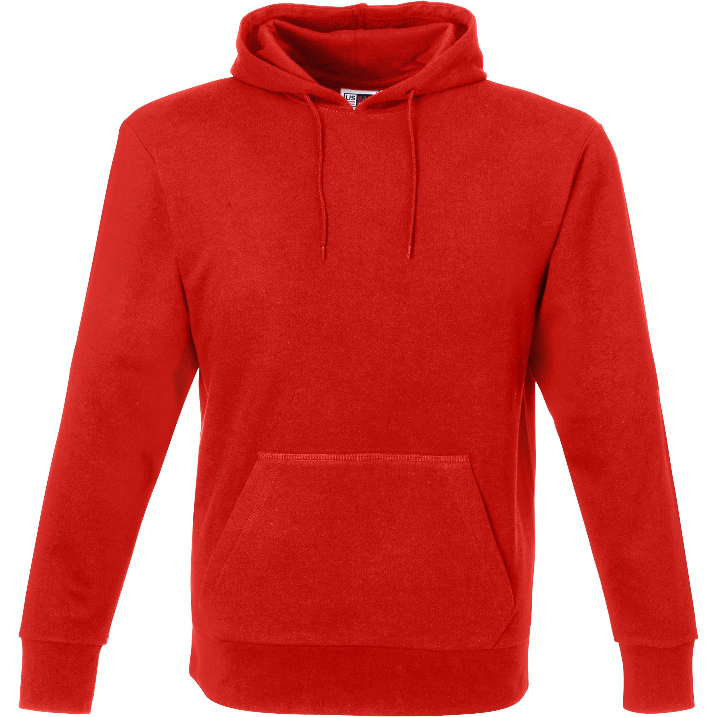 Mens Omega Hooded Sweater-2XL-Red-R