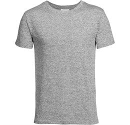Mens Oregon Melange T-Shirt-2XL-Grey-GY