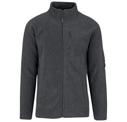 Mens Oslo Micro Fleece Jacket-Coats & Jackets-2XL-Charcoal-C