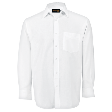 Mens Oxford Lounge Long Sleeve - Shirts-Corporate