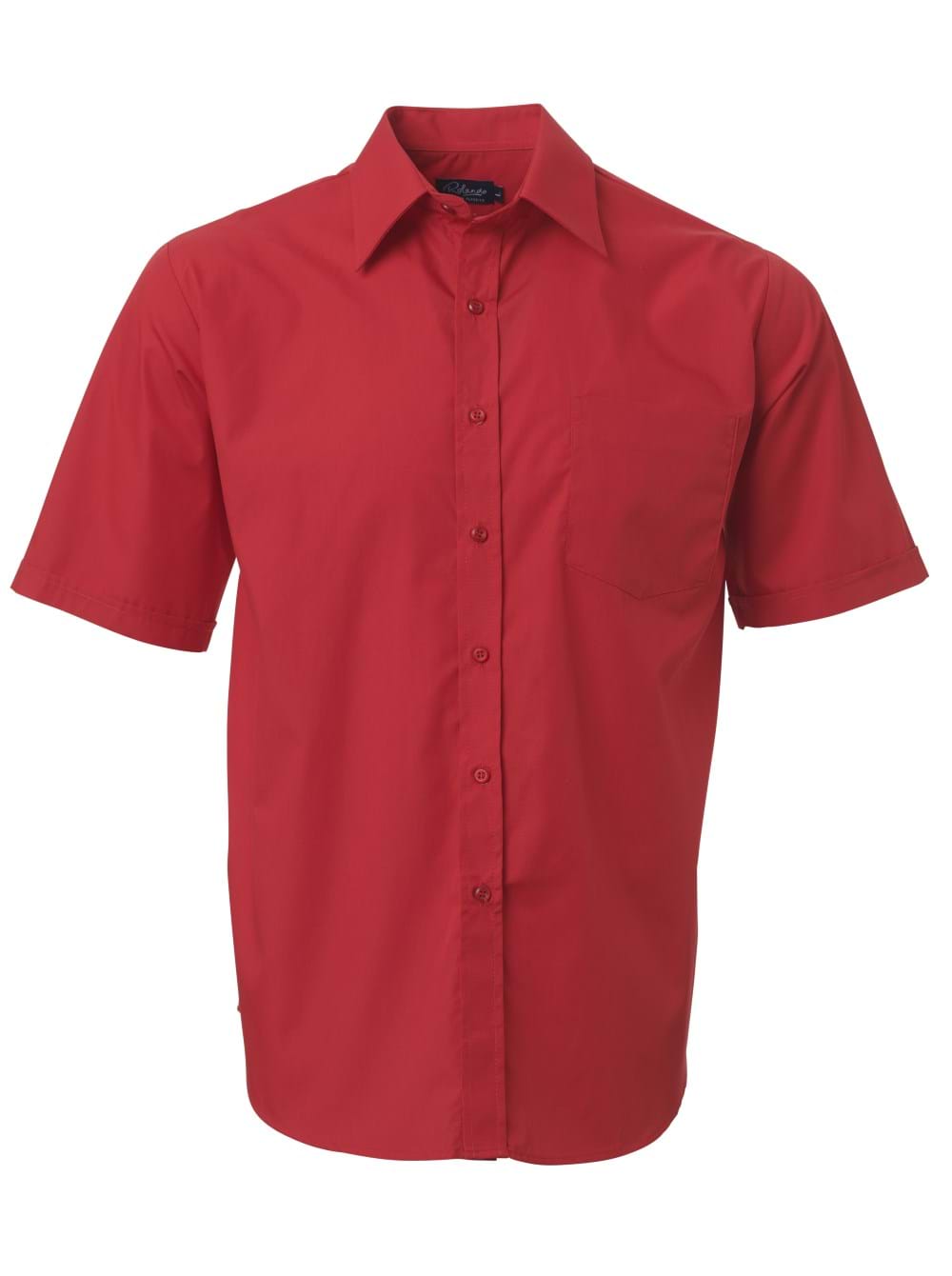 Mens P070 S/S Shirt - Red / M