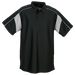 Mens Performance Golfer Black/Silver / SML / Last Buy - Golf Shirts