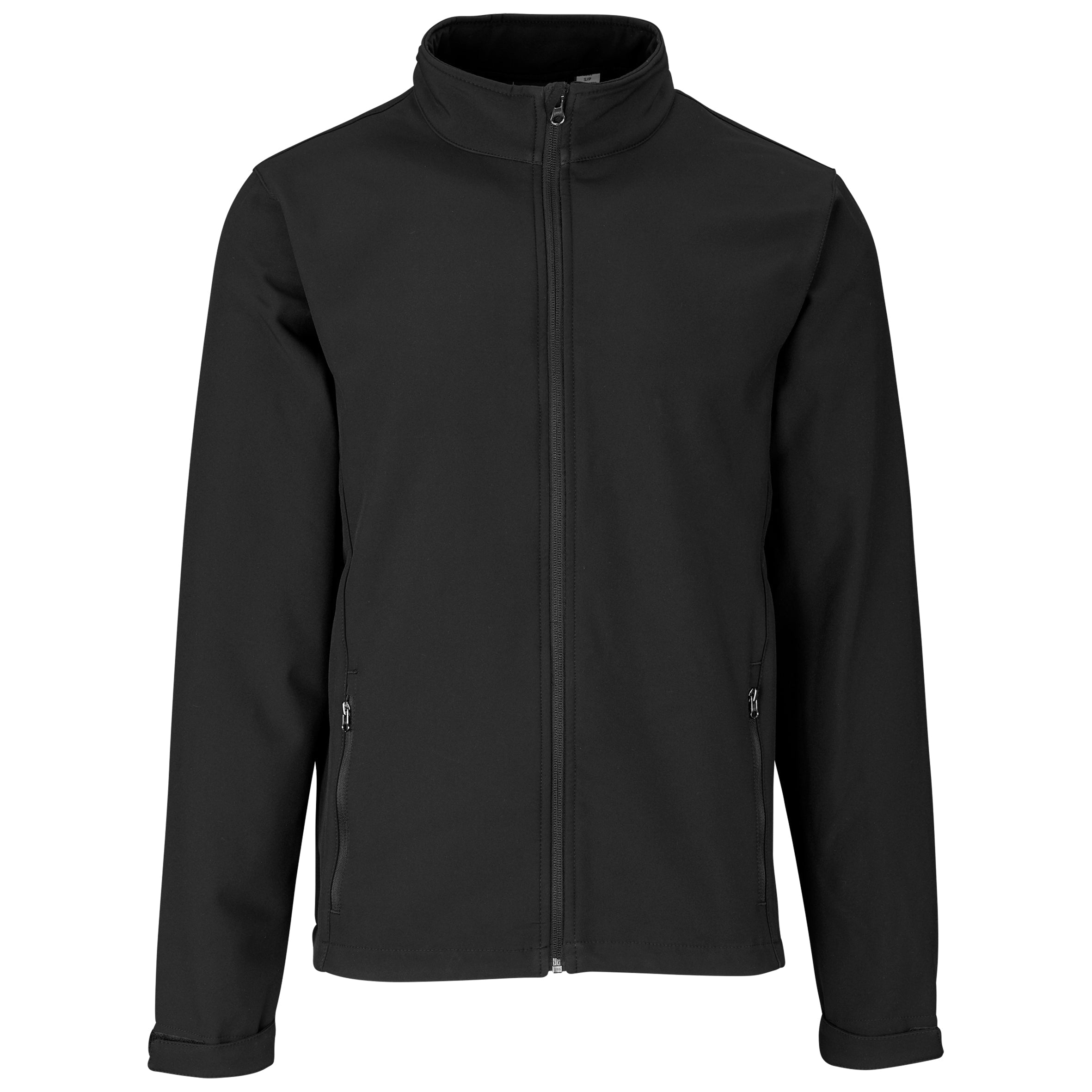 Mens Pinnacle Softshell Jacket-Coats & Jackets-L-Black-BL