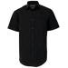 Mens Pioneer Check Lounge Short Sleeve Black / SML / Regular - Shirts-Corporate