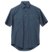 Mens Plain Bush Shirt Airforce Blue / 2XL / Regular - Shirts-Outdoor