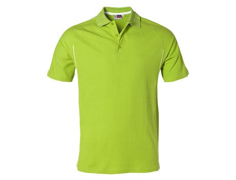 Mens Pontiac Golf Shirt - Lime Only-