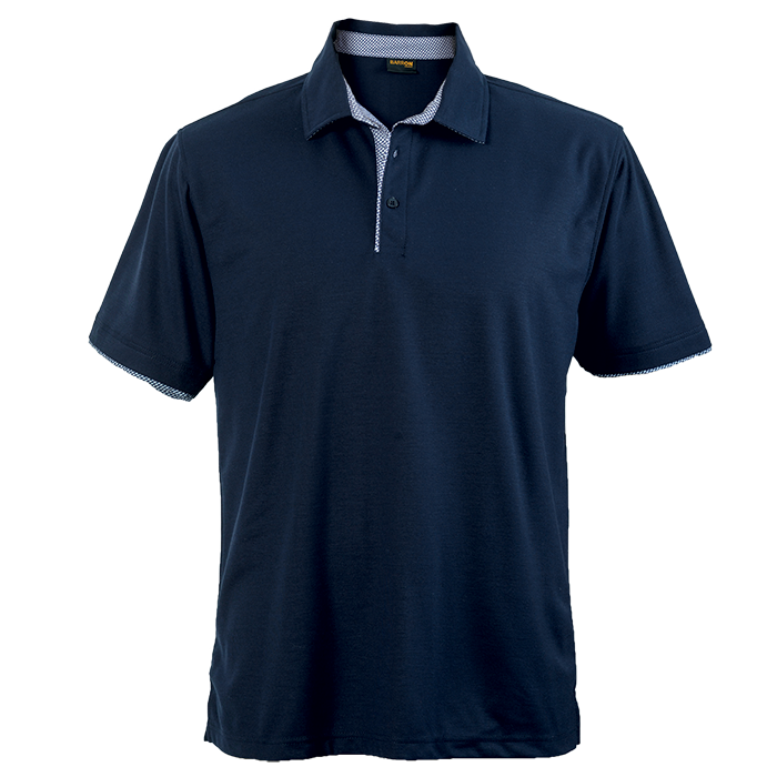 Mens Pulse Golf Shirt Navy / SML / Regular - Shirts