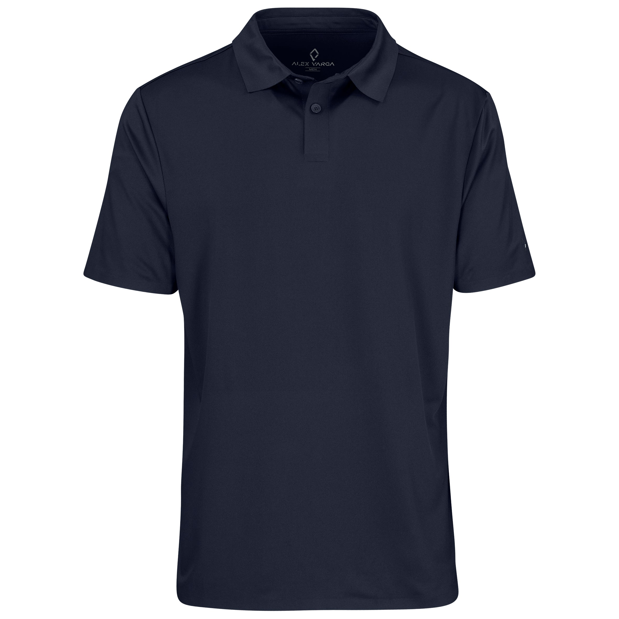 Mens Questana Seamless Golf Shirt L / Navy / N