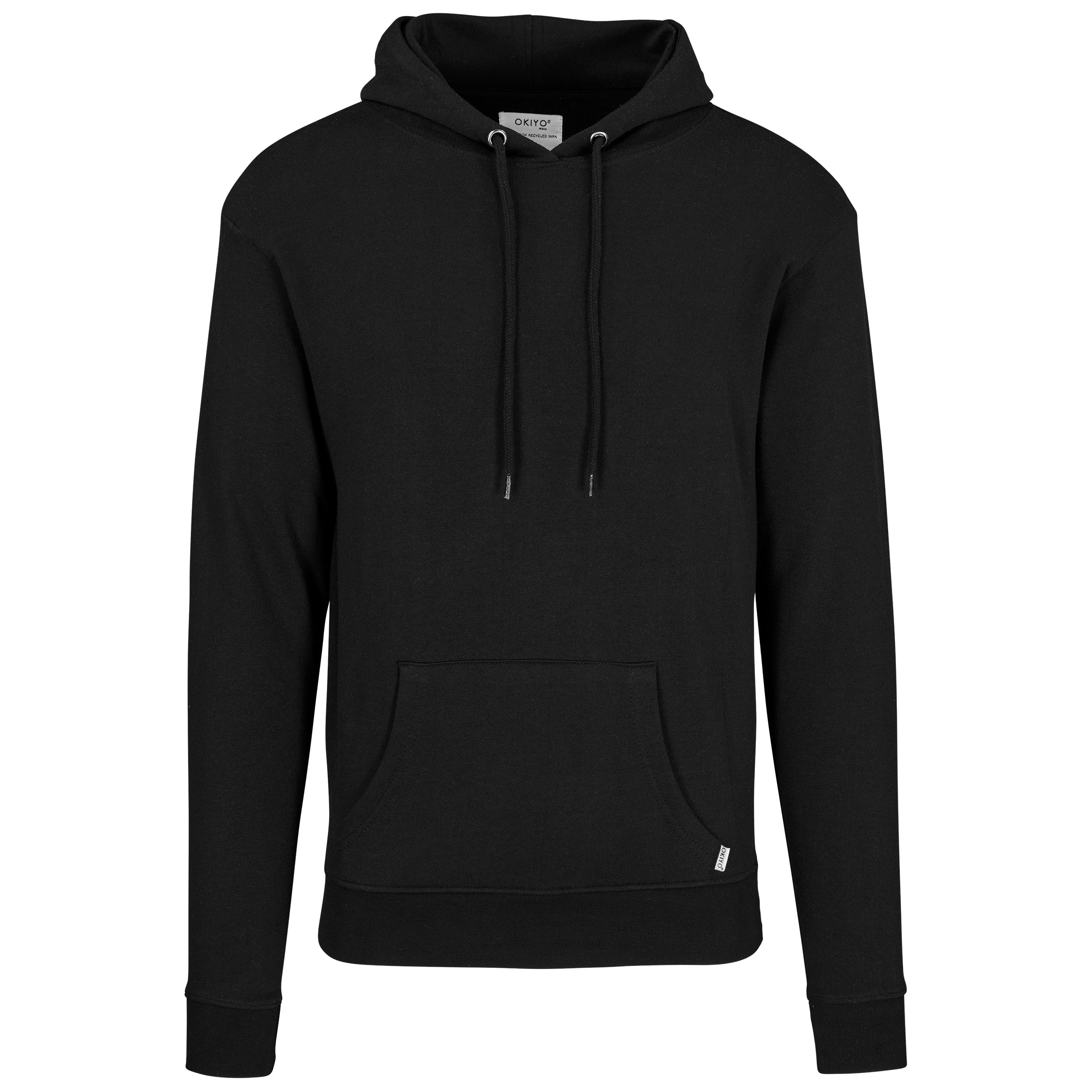 Mens Recycled Hooded Sweater L / Black / BL