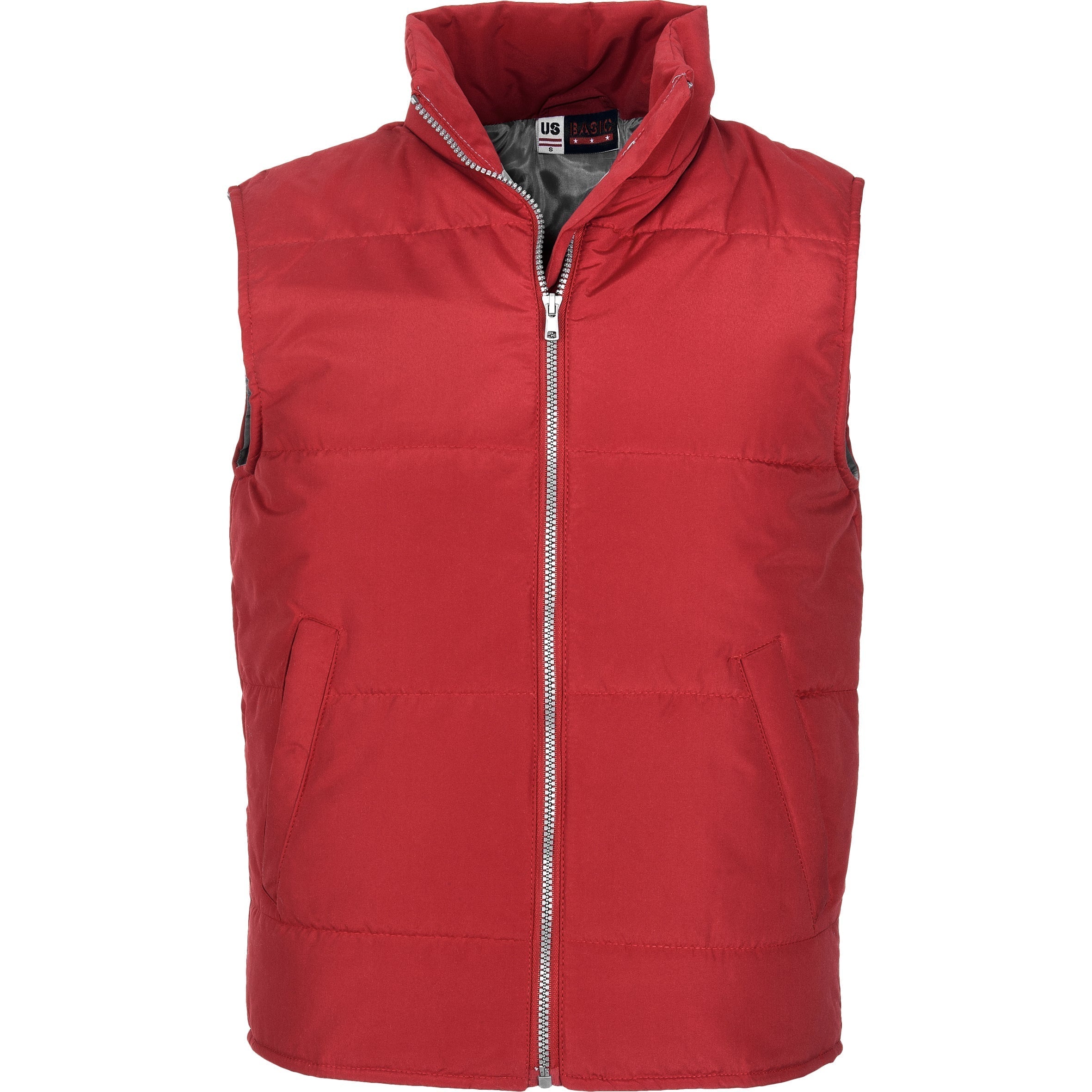 Mens Rego Bodywarmer - Red Only-L-Red-R