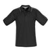 Mens Resort Golf Shirt - White Only-2XL-Black-BL