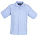 Mens Resort Golf Shirt - White Only-2XL-Light Blue-LB