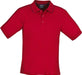 Mens Resort Golf Shirt - White Only-2XL-Red-R