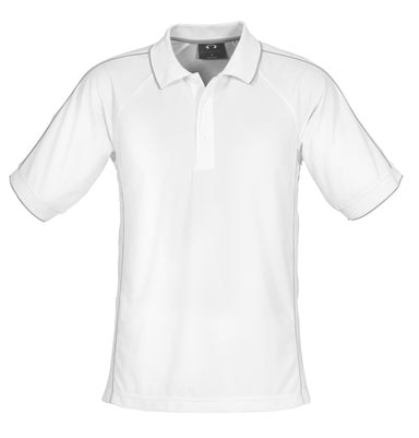 Mens Resort Golf Shirt - White Only-2XL-White-W