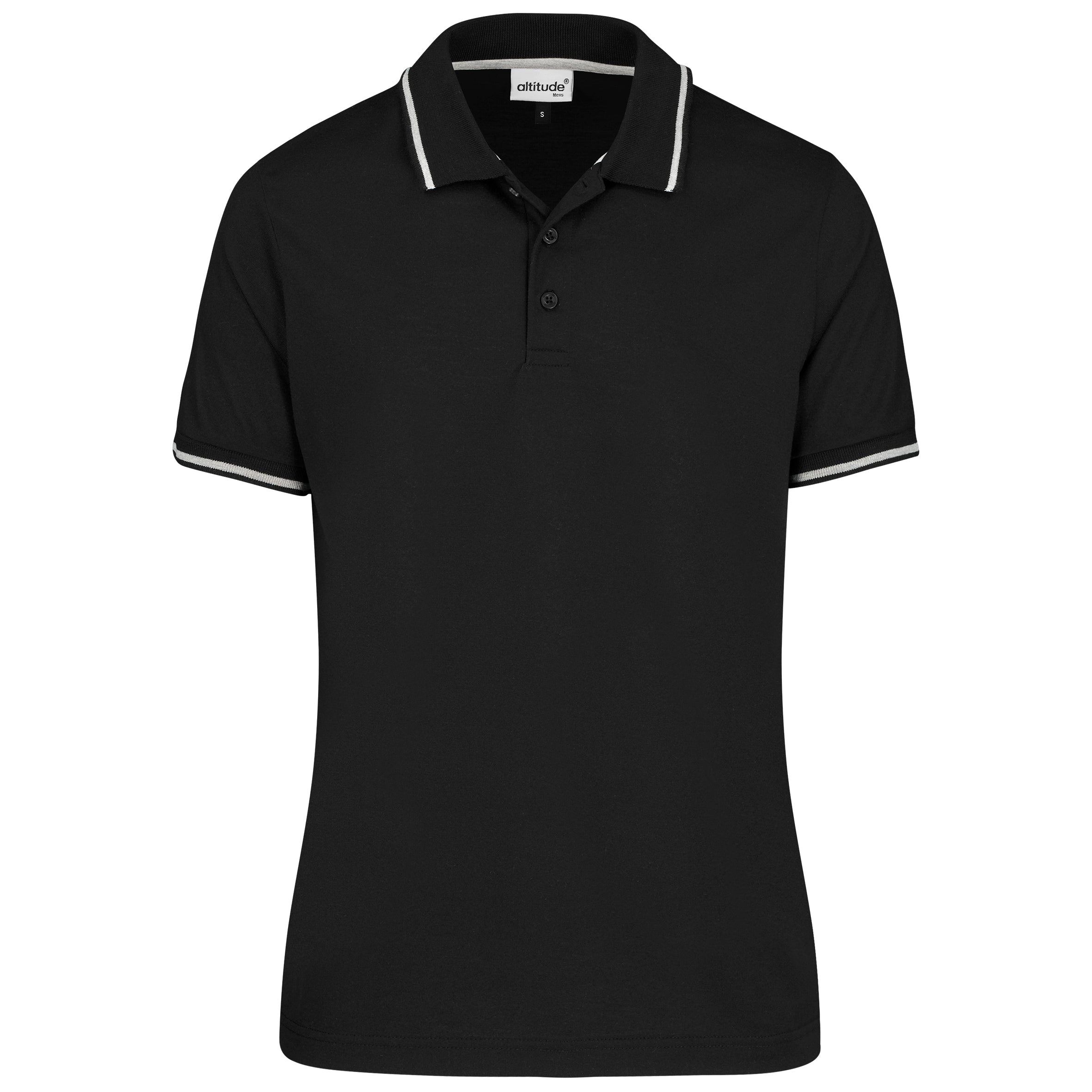 Mens Reward Golf Shirt 2XL / Black / BL