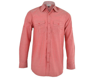 Mens Ruben Shirt - Red Only-L-Red-R