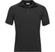 Mens Santorini Golf Shirt-2XL-Black-BL