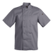Mens Savona Short Sleeve Chef Jacket Grey / XS / Last Buy - Jackets