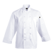 Mens Savona Long Sleeve Chef Jacket  White / XS / 