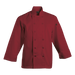 Mens Savonna Long Sleeve Chef Jacket Red / XS / Regular - Jackets