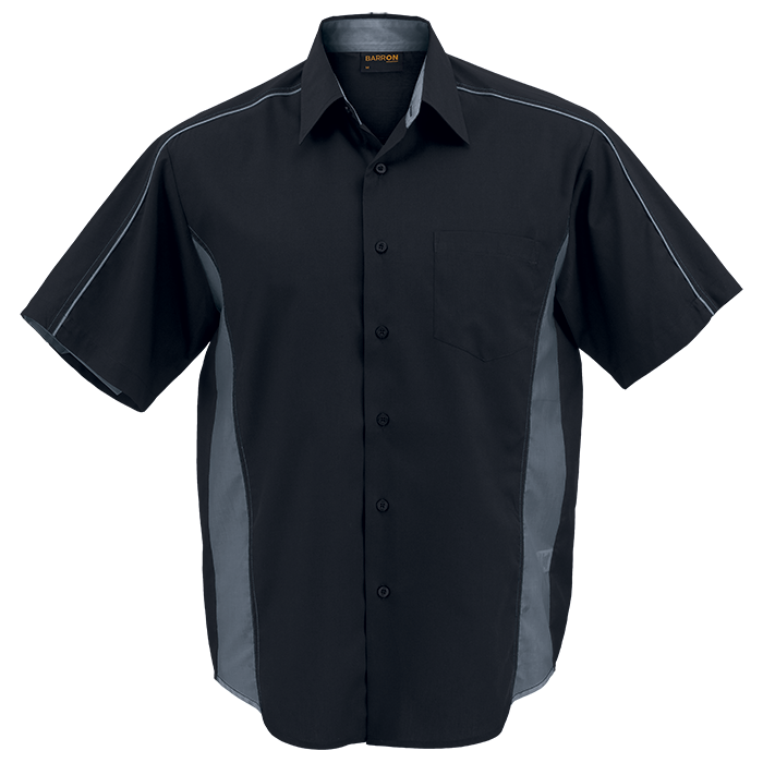 Mens Seattle Lounge Shirt Black/Grey / SML / Regular - Shirts-Racing