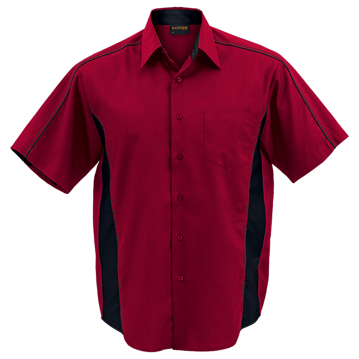 Mens Seattle Lounge Shirt  Red/Black / SML / Regular