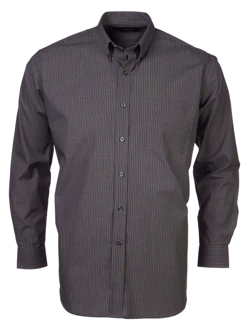 Mens P05 L/S Shirt - Charcoal Grey / 4XL