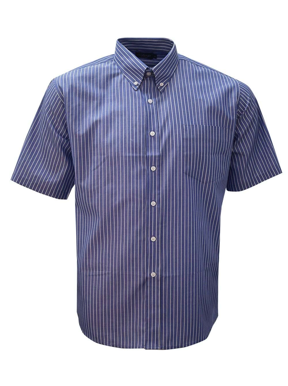 Mens N04 S/S Shirt - French Blue / 5XL