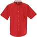 Mens Short Sleeve Aspen Shirt-L-Red-R