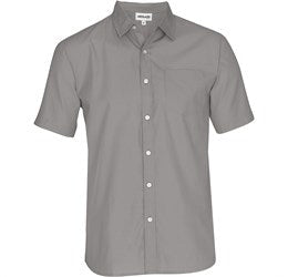 Mens Short Sleeve Catalyst Shirt - White Only-2XL-Grey-GY