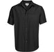 Mens Short Sleeve Empire Shirt-2XL-Black-BL